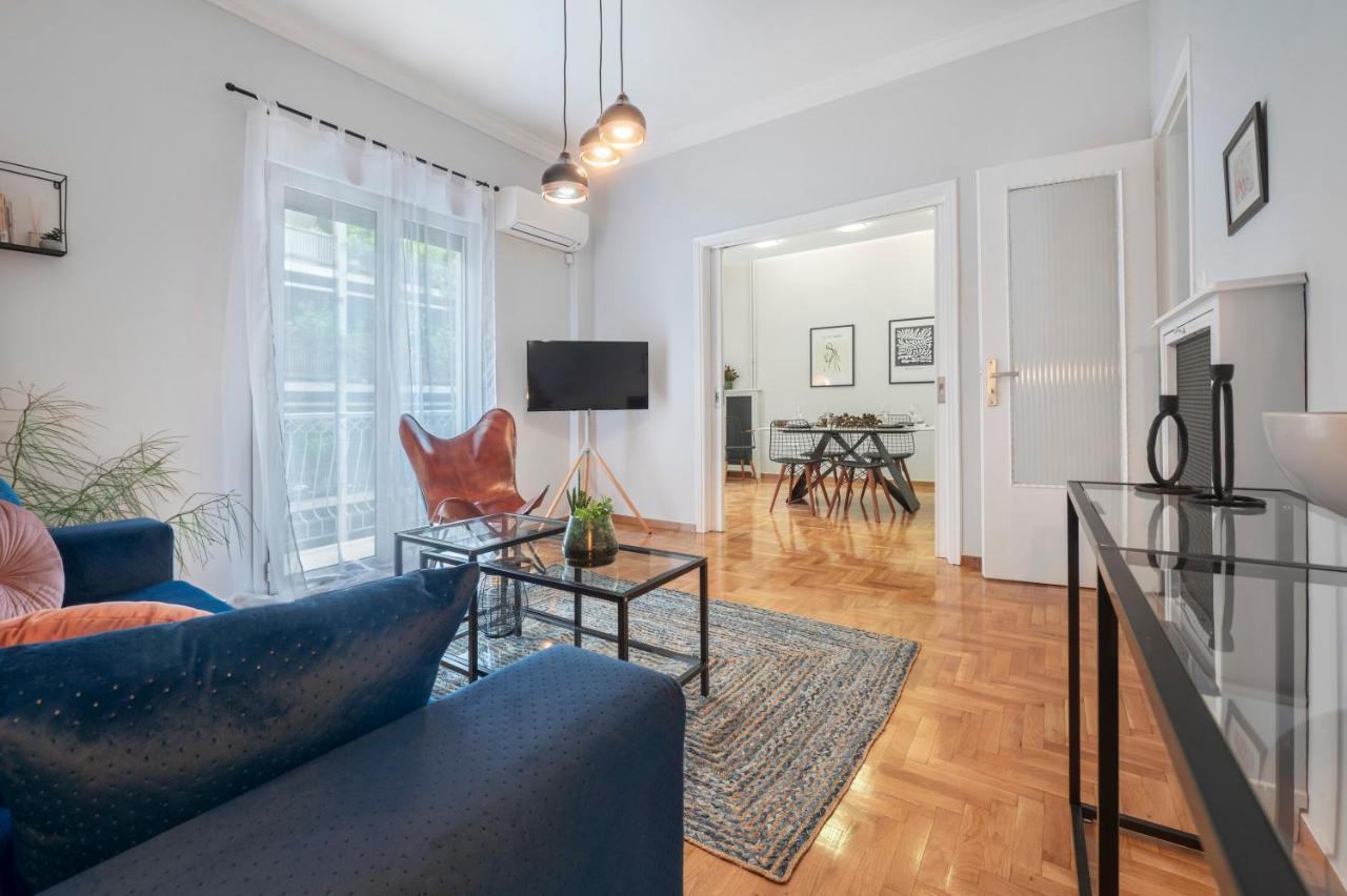 Luxury 2 Bdroom Apt- Megaro Mousikis Athen Eksteriør bilde