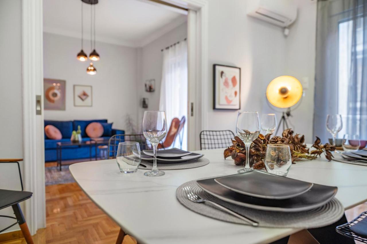 Luxury 2 Bdroom Apt- Megaro Mousikis Athen Eksteriør bilde
