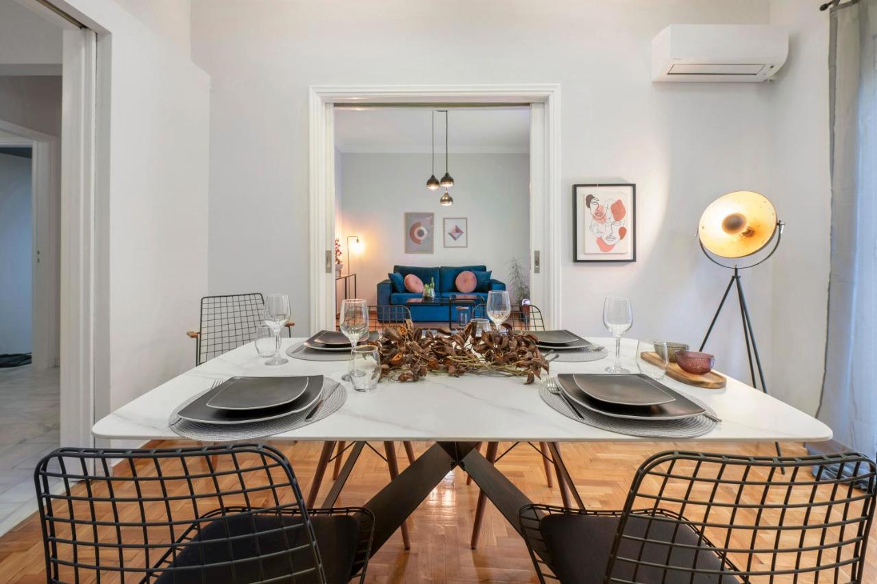 Luxury 2 Bdroom Apt- Megaro Mousikis Athen Eksteriør bilde